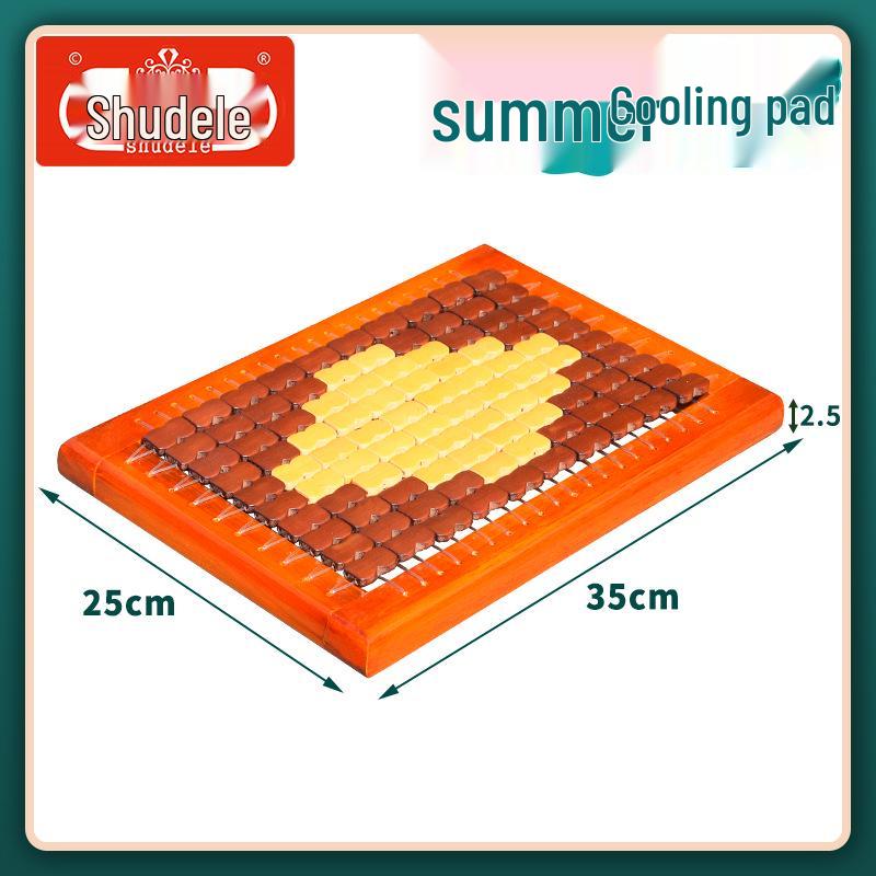 Дышащая летняя сетчатая подушка для стула с деревянным каркасом