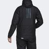 adidas Уличная хлопковая куртка с длинным рукавом, мужская куртка, черная GQ3698
