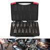 15PCS/Set Socket Wrench Bar Chrome Vanadium Universal Deepen The Drill Socket Head Car Repair Tools Portable Removal Tool Auto Accessories