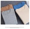 Men's Plus Size Loose Fit Pure Wool Round Neck Sweater, Autumn/Winter Cashmere Knitted Top
