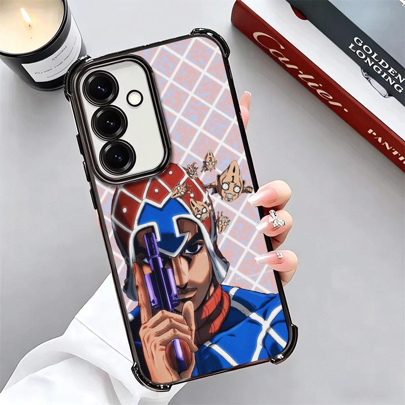 JoJo Adventure Гвидо Миста Мягкий чехол для телефона для Samsung A17 A27 A07 A37 A57 A16 A56 A15 A55 A14 A54 A13 A53 A26 A36 A25 A35 A24 A