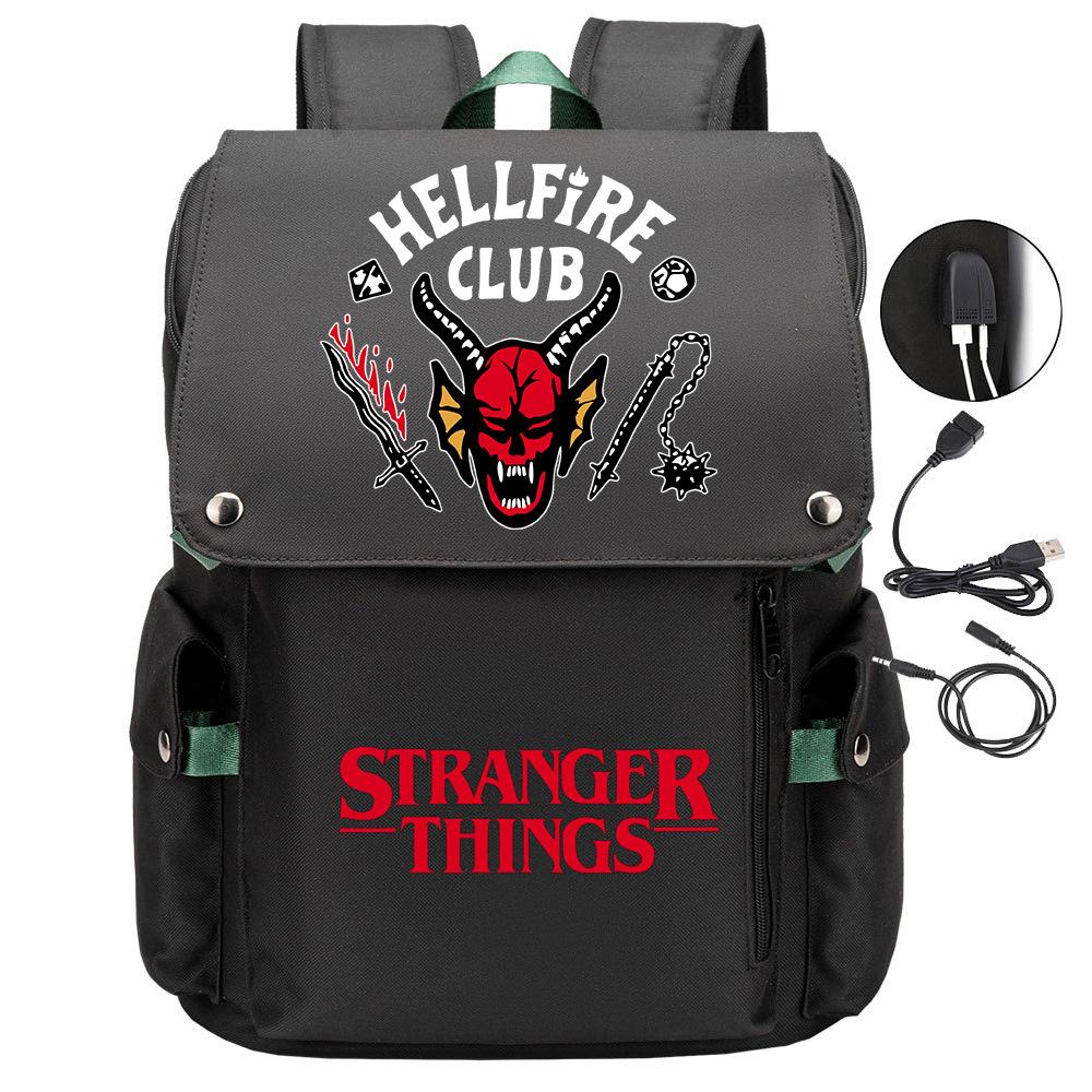 Школьный рюкзак Stranger Things, туристический рюкзак KTB
