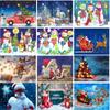 Diamond Painting Christmas Snowman Xmas Decorations Santa Claus 5D DIY Diamond Art