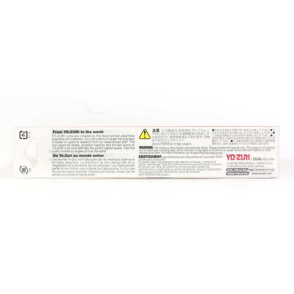 Yo Zuri Crystal Minnow S 90 мм тонущий блесна F9-GHCR (4682)