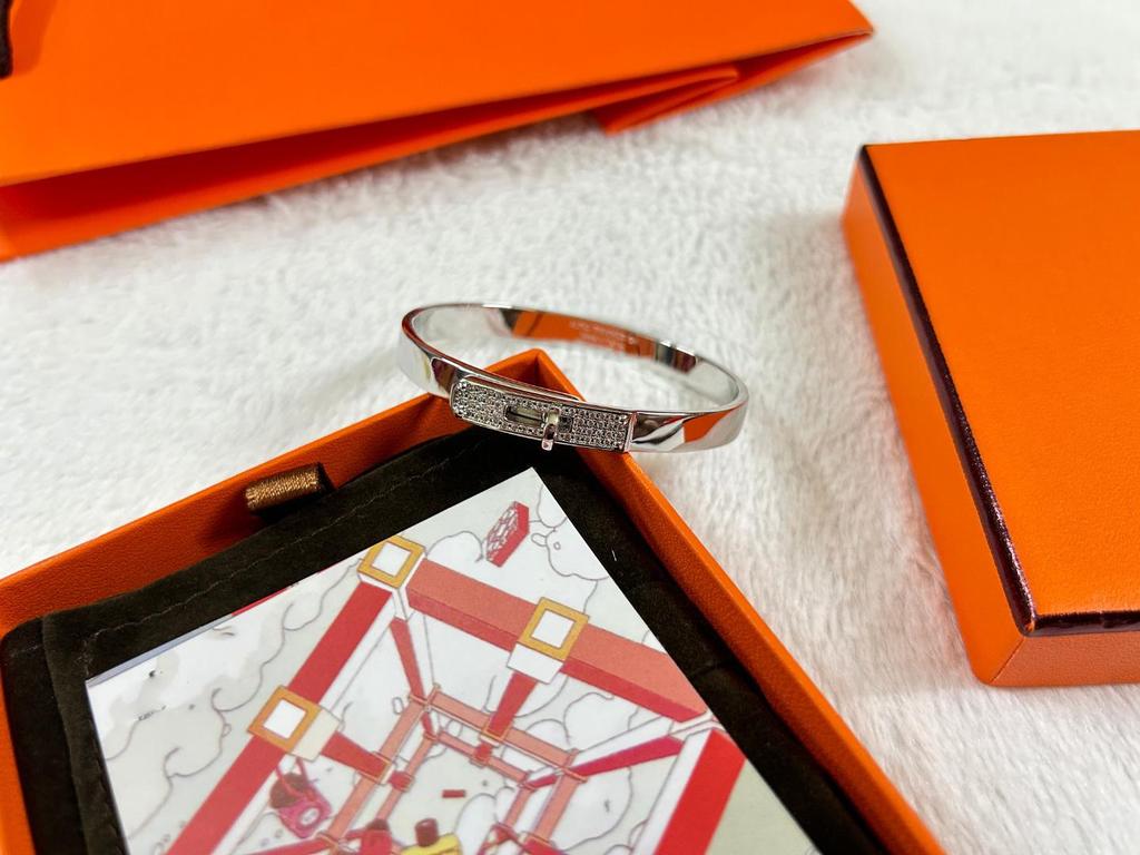 Женский браслет Kelly Pig Nose Полностью Алмазный - V Золото Розовое Золото, Легкая Роскошь Мода