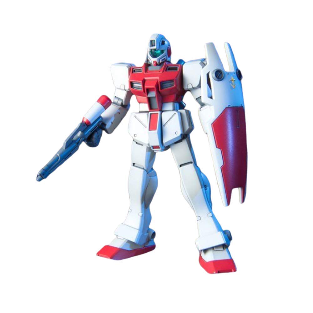 Пластиковая модель HGUC Mobile Suit Gundam 0080 War in the Pocket Jim Command Scale (Спецификация пространства) 1/144 с цветовой кодировкой