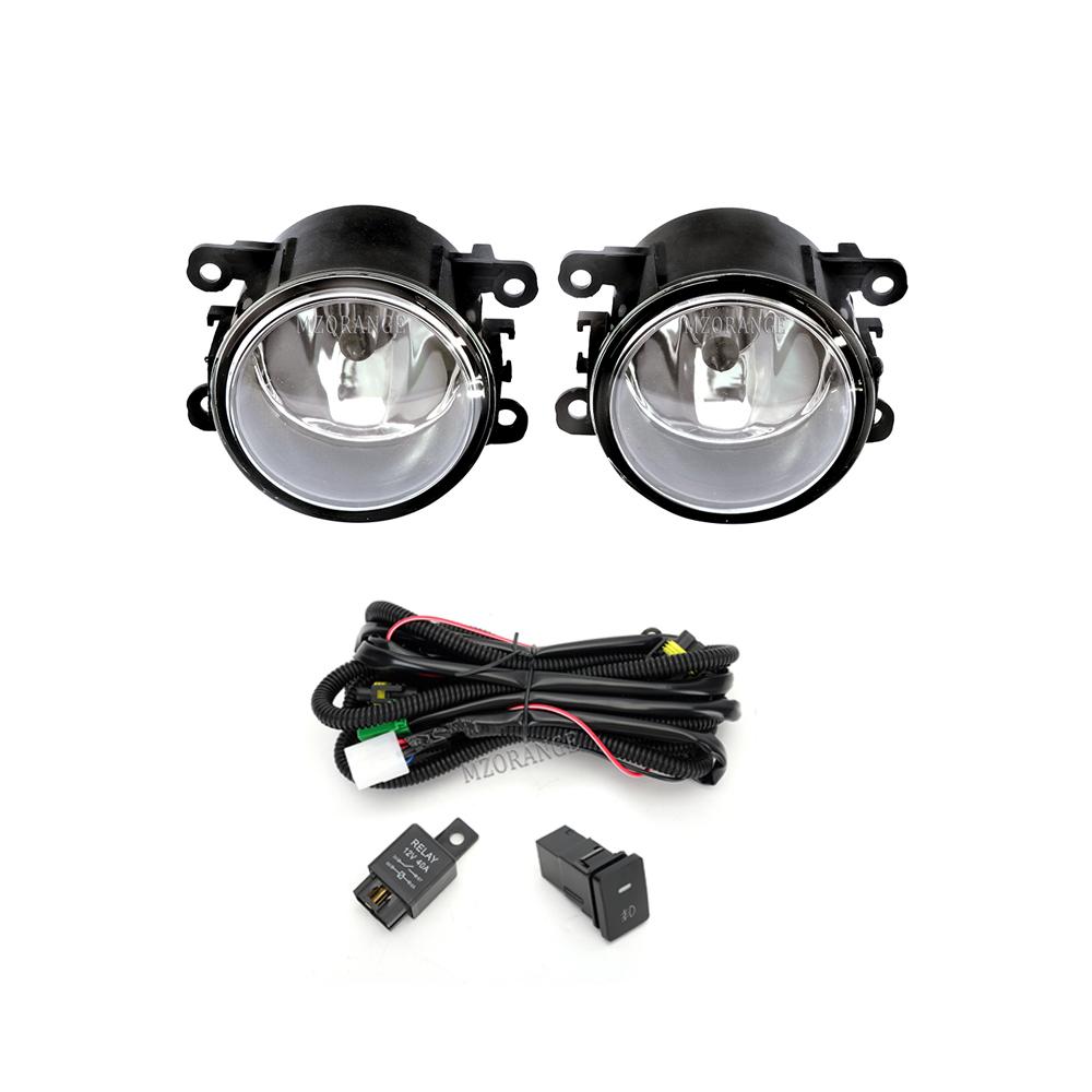 Галогенные Противотуманные Фары Для Citroen C3 C4 C5 C6 C-Crosser Xsara Picasso 1999-2015 Сборка Противотуманной Фары Супер Яркий Противотуманный Свет 55W 2шт
