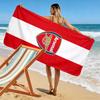 Arsenal F Print Beach Towel, Large Soft Quick Dry Towel for Beach Camping Swimming