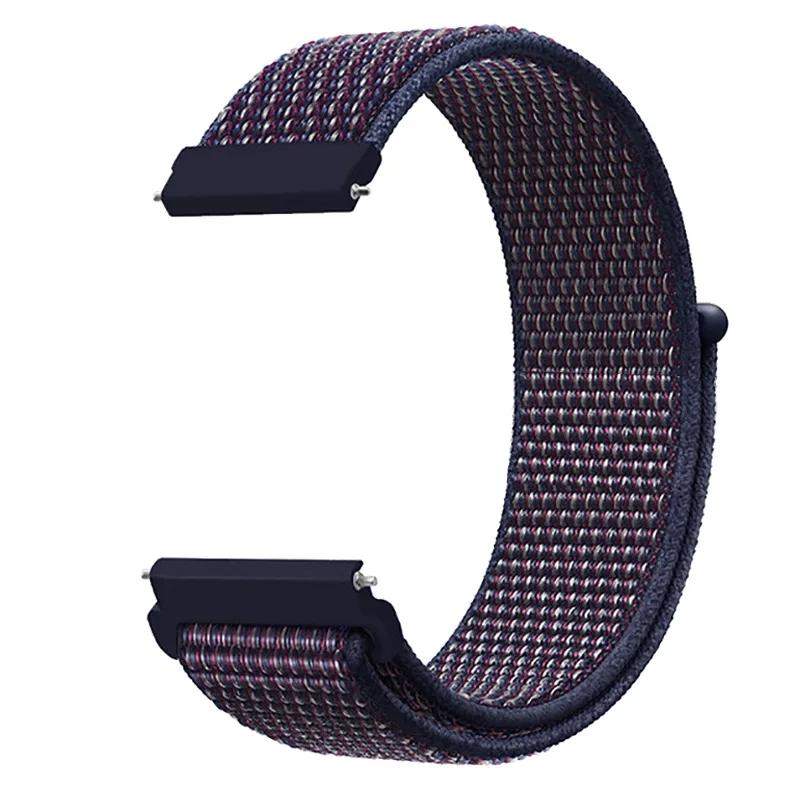 Нейлоновый ремешок-петля 20 мм 22 мм для COROS APEX 4 42 мм PACE 4/3 Браслет Suunto Vertical 2 Race 2 S Run Ocean CMF Watch 3 2 Pro Ремешок