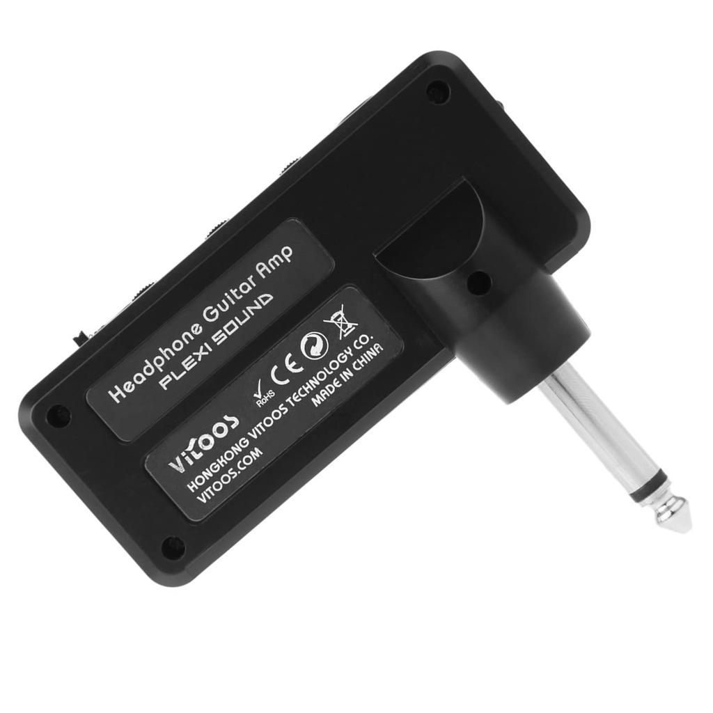 Усилитель для электрогитары, Мини-усилитель для наушников с разъемом для электрогитары, Усилитель Plexi Sound, Компактный, Портативный