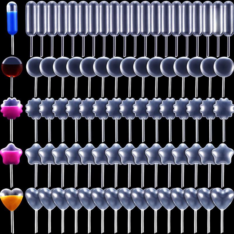 50 шт. мини-капельница 4 мл одноразовая капельница для варенья для кексов, соуса, пипетки для переноски, капельница, десертная начинка, декор для торта