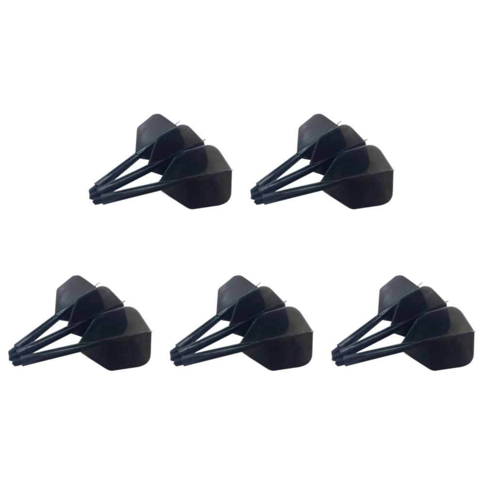 6/3Pcs 2BA Integrated Dart Flights Shaft Anti-Fall Professional Transparent Plastic Flights and Shafts Dart Accessories Kit
