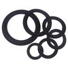 1Pc Black Speaker Rubber Repair 4/5/6.5/8/10Inch Suspension Surround Folding Ring Full Range Woofer Speaker Replacements