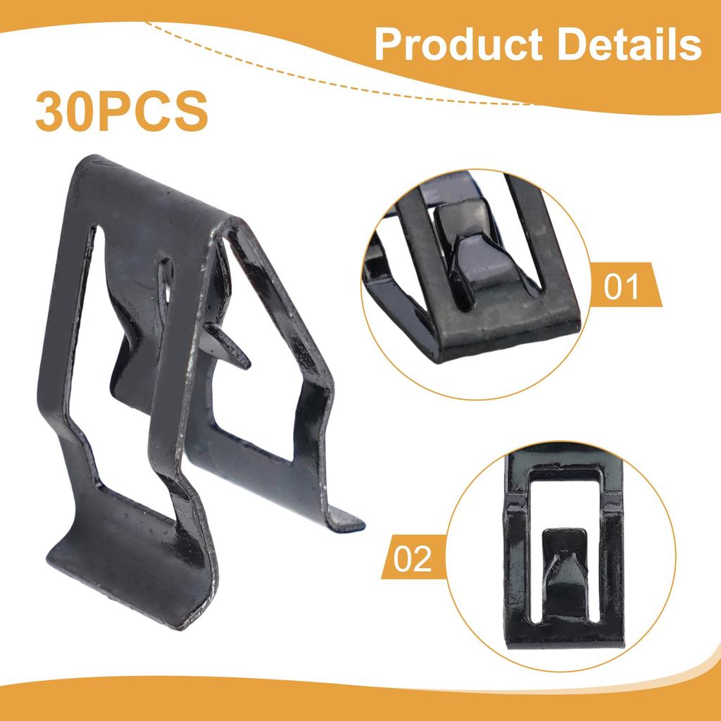 Детали автомобильный фиксатор металлическая заклепка отделка полезные аксессуары абсолютно новые крепежи передняя консоль 30 шт набор зажимов приборная панель приборная панель
