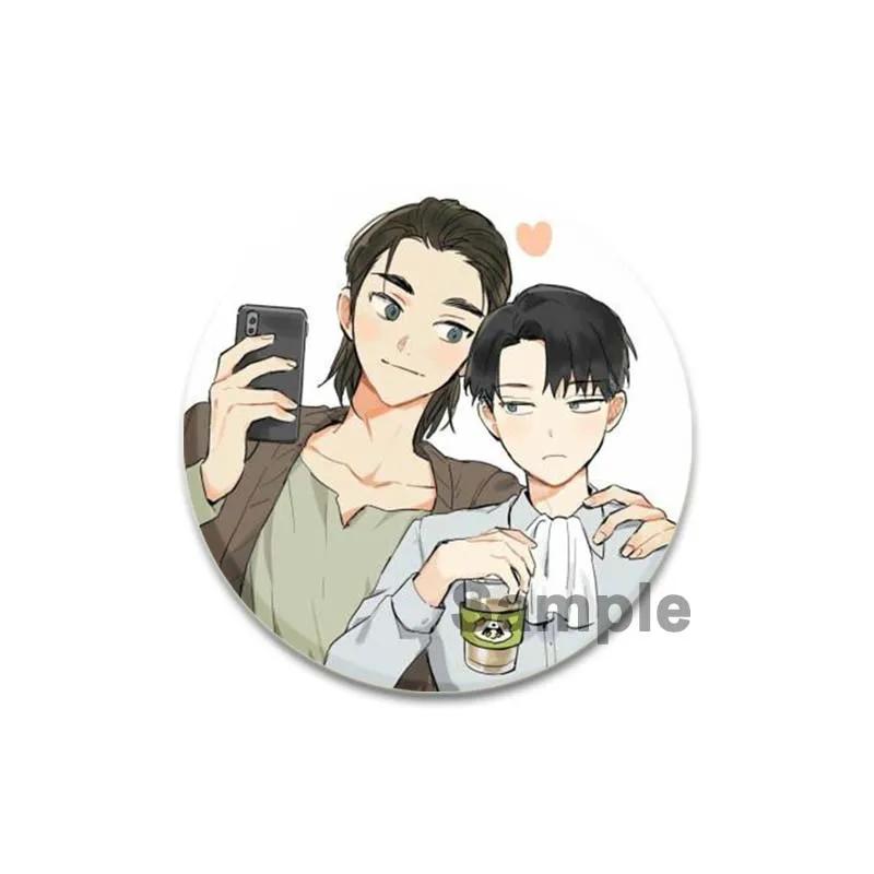 32/44/58 мм аниме Атака титанов Броши для ювелирных изделий Аксессуары Косплей Значок Мультфильм Подарочные рюкзаки Сумки Кнопки Значки Фанаты Коллекция