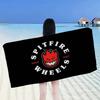 S-Spit F-Fires Логотип Микрофибровое одеяло Быстросохнущие пляжные полотенца Большой размер Печать Супервпитывающее Полотенце-одеяло для бассейна