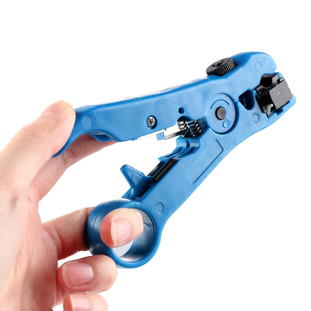 Многофункциональный электрический нож для зачистки, плоскогубцы, инструменты, плоскогубцы для коаксиального кабеля, резак для зачистки проводов для UTP/STP RG59 RG6 RG7 RG11