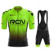 Rcn Bicicltas Jersey Set Breathable Bike Uniforme Quick Dry Cycling Clothing MTB Clothes Maillot Ropa Ciclismo Bicycle Shirt