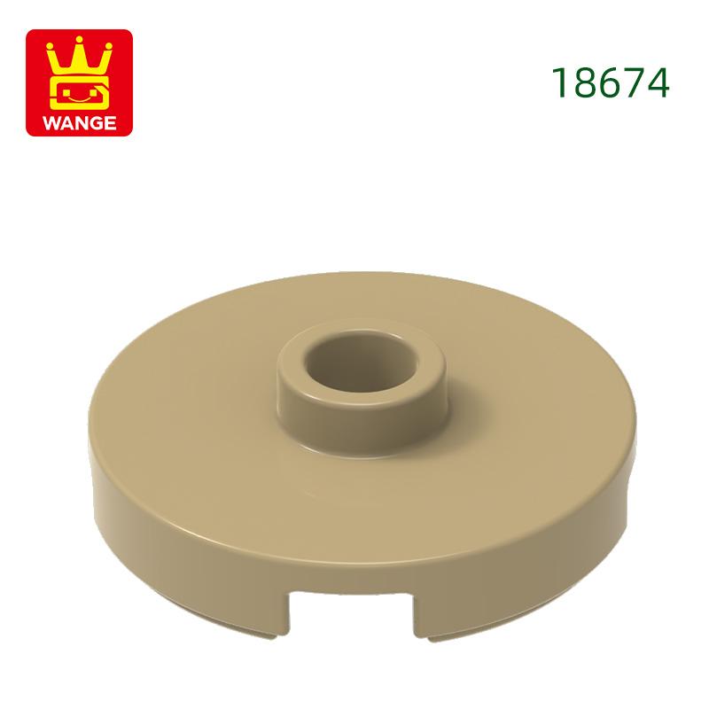 Нетоксичный 281 шт./Лот 18674 Круглый 2 x 2 С Открытым Штырьком Блок Moc Цветные Аксессуары Совместимые С Кирпичиками Детские Игрушки Деталь для Сборки