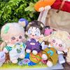 1 set Outfit 20cm Cotton Doll Clothes Striped T-shirt Plush Doll Clothes  Doll Accessories