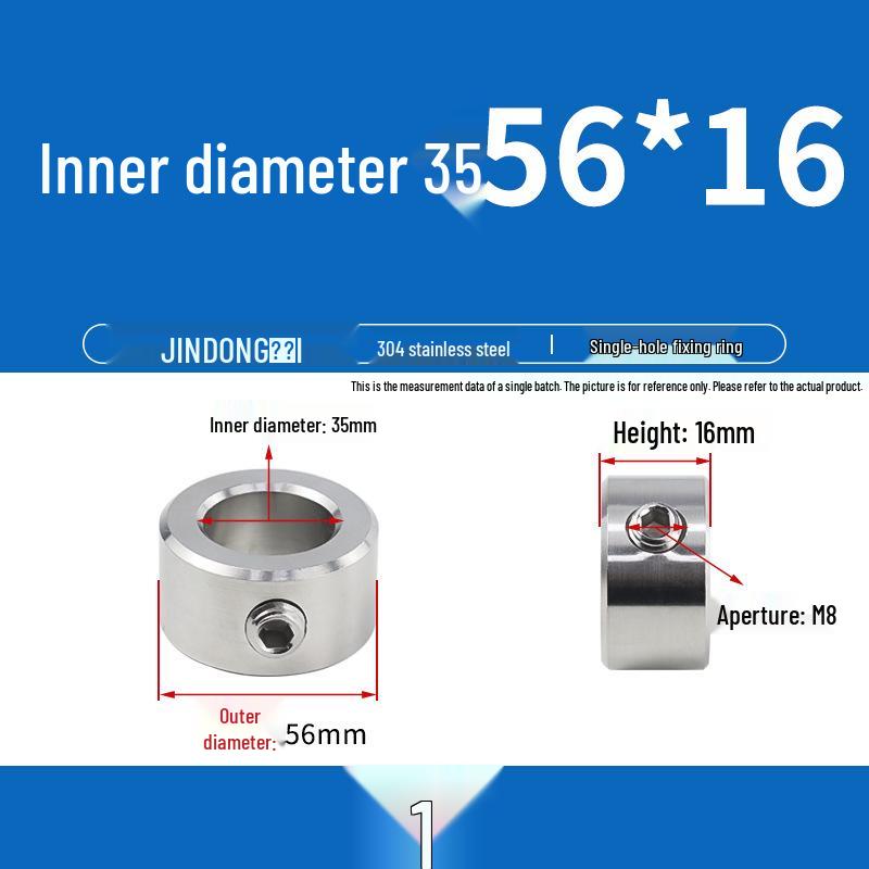 Позиционирующее и регулировочное кольцо из нержавеющей стали 304 с установочными винтами для оптической оси