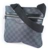 LOUIS VUITTON Tomas Shoulder Bag N58028 black/gray Damier Grafitto Canvas unisex Used