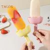 Силиконовая форма для мороженого с каплеуловителем, бескапельные держатели для мороженого для детей, многоразовый держатель палочек для мороженого, многоразовая дорожная подставка для мороженого