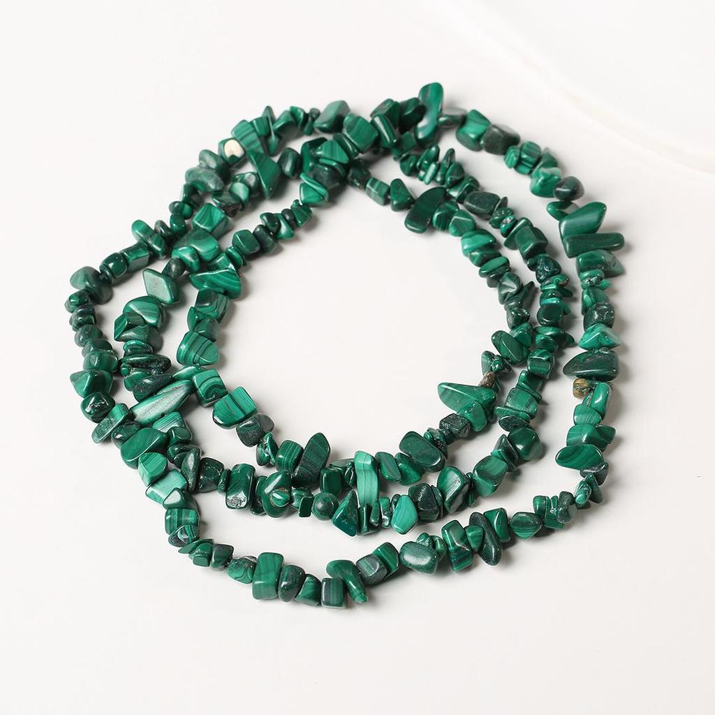 Ожерелье из натурального аметиста, 80 см - Полированные, Неправильные полоски для изготовления украшений и браслетов своими руками