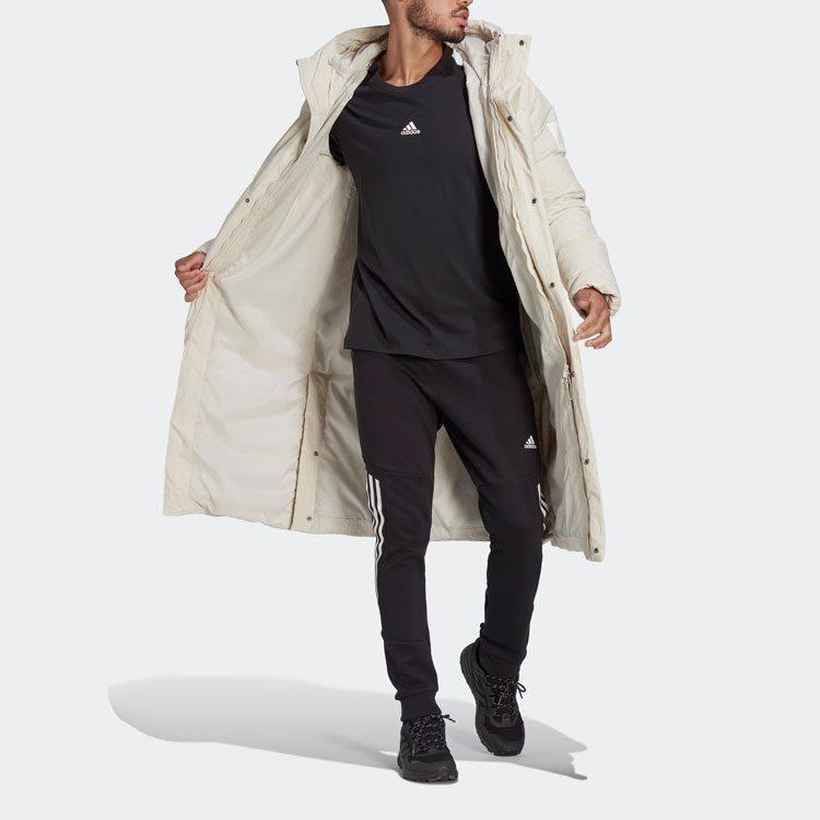 adidas ПУХОВИК С КРУПНЫМИ ШЕВАМИ Мужской Белый HN9926