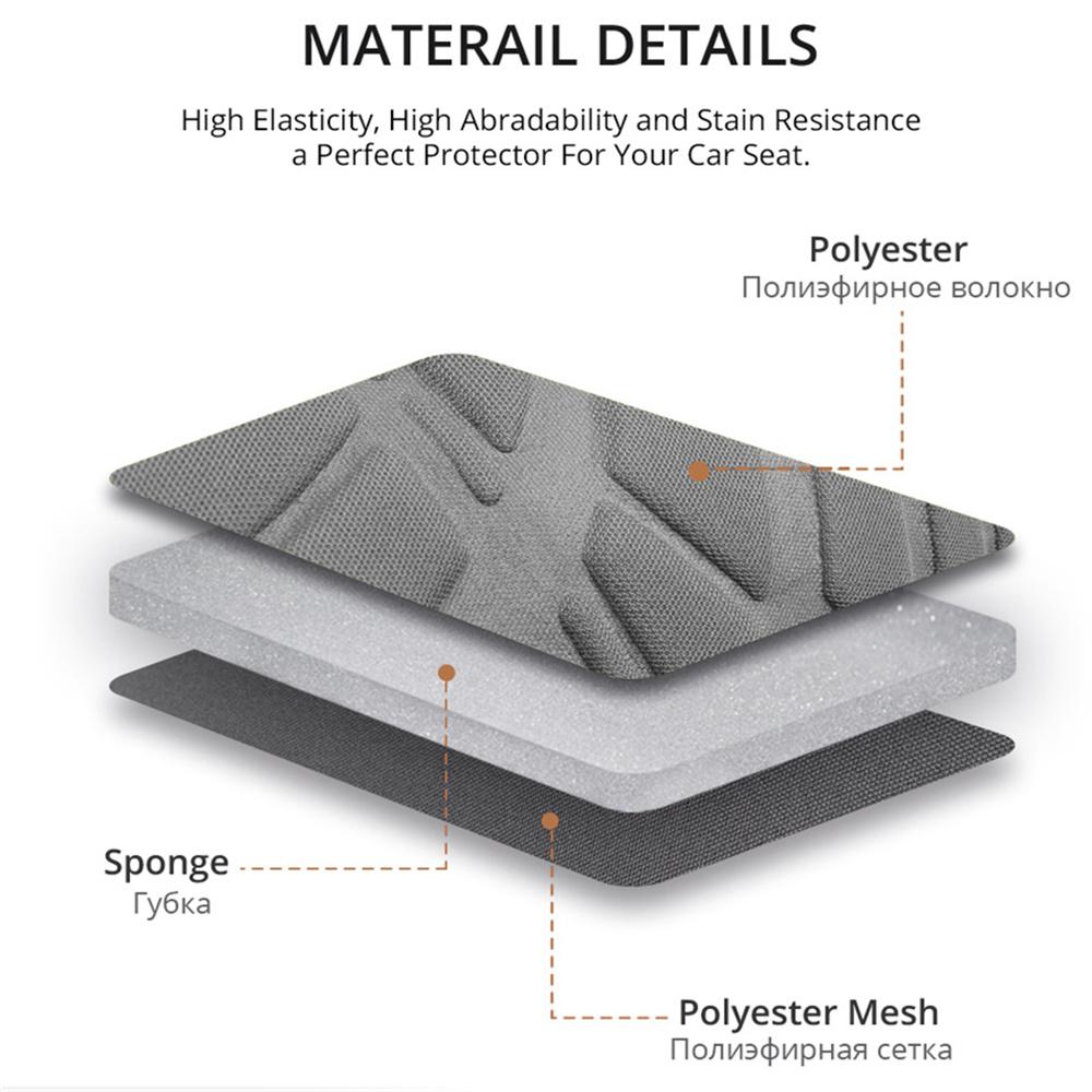 Универсальные чехлы на сиденья 2+1 Защитные чехлы на сиденья автомобиля для Транспортер/Фургон, Универсальные
