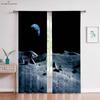 Мечтательный пейзаж звездного неба, 3D-печатные шторы из полиэфирного волокна, индивидуальные шторы, подходят для спальни, украшения гостиной