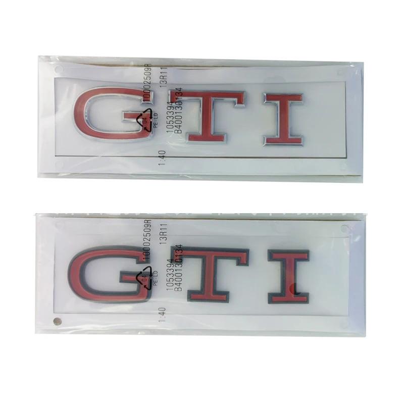 Valve Stems Caps Rear Trunk ABS Car New GTE GTI Logo Side Fender Badge Stickers For Volkswagen VW Golf R LINE Beetle Passat Tig BGZ1