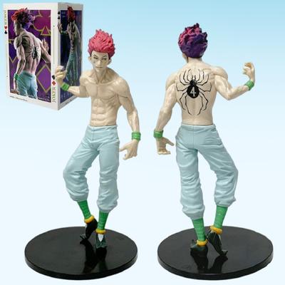 Аниме HUNTER×HUNTER ГОН·ФРИКС Хисока Киллуа Золдик Фигурки Действия Аниме Периферия ПВХ Модель Коллекционная Настольная Игрушка Подарки