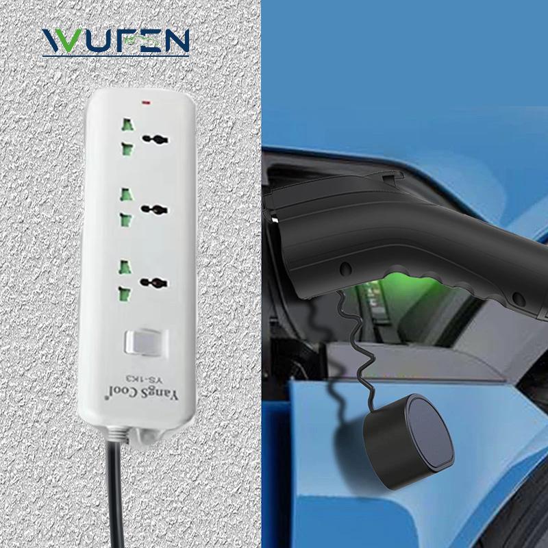 WUFEN V2L Кабель для электромобиля Штекер бокового разряда Зарядное устройство для электромобиля GBT 16A с розеткой UK/EU/US 5-15P/AU/NZ Внешняя электростанция 5 м