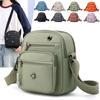 Shoulder Crossbody Bag Small Square Bag Waterproof Lightweight Mobile Phone Bag Multi-Layer Mother Bag