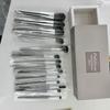 Makeup Brush Silver Snow Explosion 14 Makeup Brush Bundle Bag Set 5 Large 9 Small Environmentally Friendly Carton