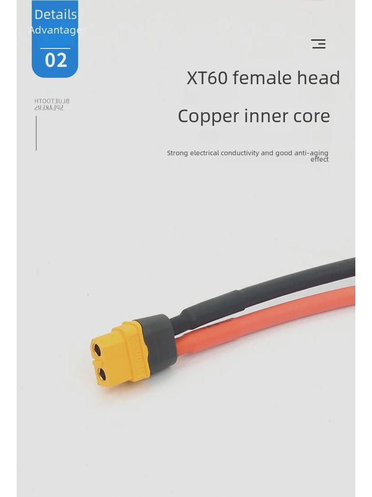 XT60 - MC4 Солнечный зарядный кабель 12AWG для хранения энергии