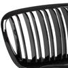 BMW X5 E70 06-13 grilles between the headlights (kidneys) left + right set BLACK GLOSSY DOUBLE BAR