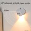 Motion Sensor Night Light Dimmable 3 Light Modes Auto On/Off Rechargeable Simple Installation Wireless Magnetic Wall Light