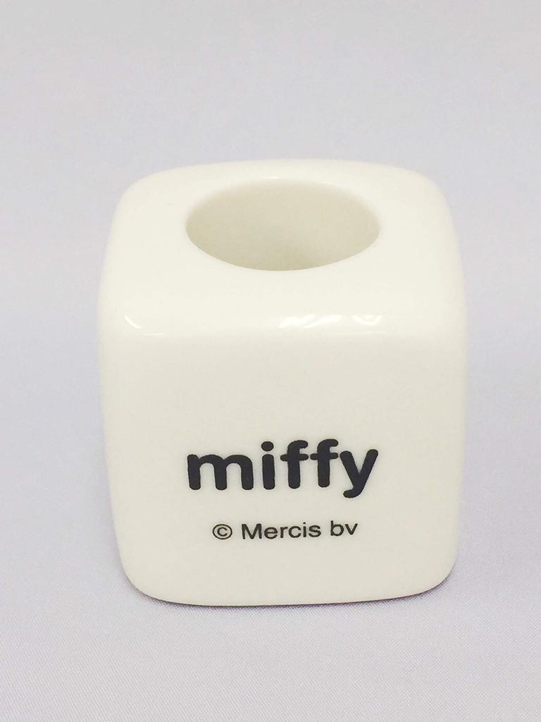 Marimocraft Подставка для зубной щетки Miffy Face Квадратная Белая