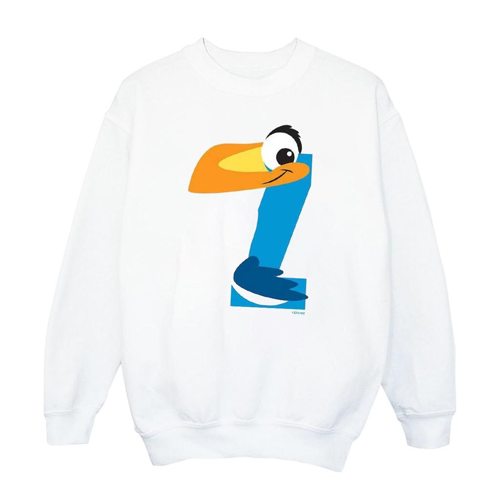 Disney Mens Alphabet Z Is For Zazu Sweatshirt