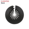 1Pc Plastic Wall Hole Pipe Collars Cover Shower Faucet Angle Valve Pipe Plug Decoration Cover Kitchen Bathroom Faucet Accessory