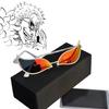 Anime Character Donquixote Doflamingo with Glasses Accessories Cosplay Props