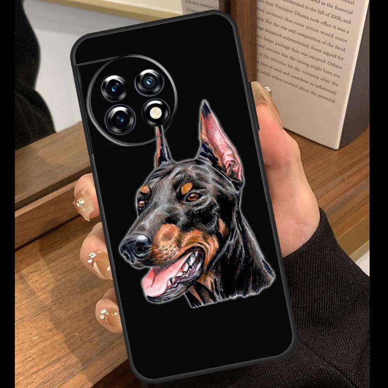 Dachshund Doberman Dog Case For OnePlus 15R 13R 13T 12R 15 13 12 11 10 Pro 10T Nord CE 3 4 Lite N20 N30 Nord 5 Cover