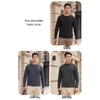 Men's Thermal Camel Fleece Silk Blend Base Layer