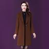 Autumn Winter Korean Woolen Coats Office Lady Overcoat Cashmere Woman Clothes