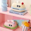 Creative Cartoon Tissue Box Big Eye Built in Spring Desktop Paper Towel Dispenser Reusable Napkin Dispenser Paper Towel Holder