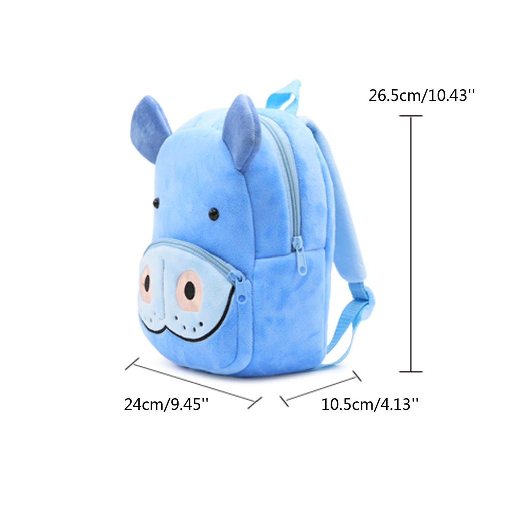 Cute Toddler Backpack Toddler Bag Plush Cartoon Mini Travel Bag For Baby