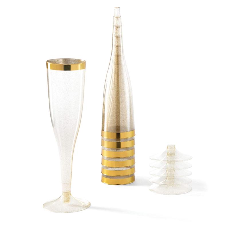 6шт одноразовые пластиковые бокалы для вина, коктейли, шампанское, вино, стаканы для стеклянных флейт