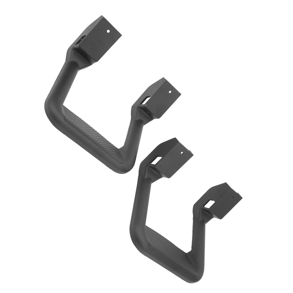 Комплект боковых подножек для грузовика, черное порошковое покрытие, литой алюминий, прочная противоскользящая накладка, универсальная посадка, замена для Chevy